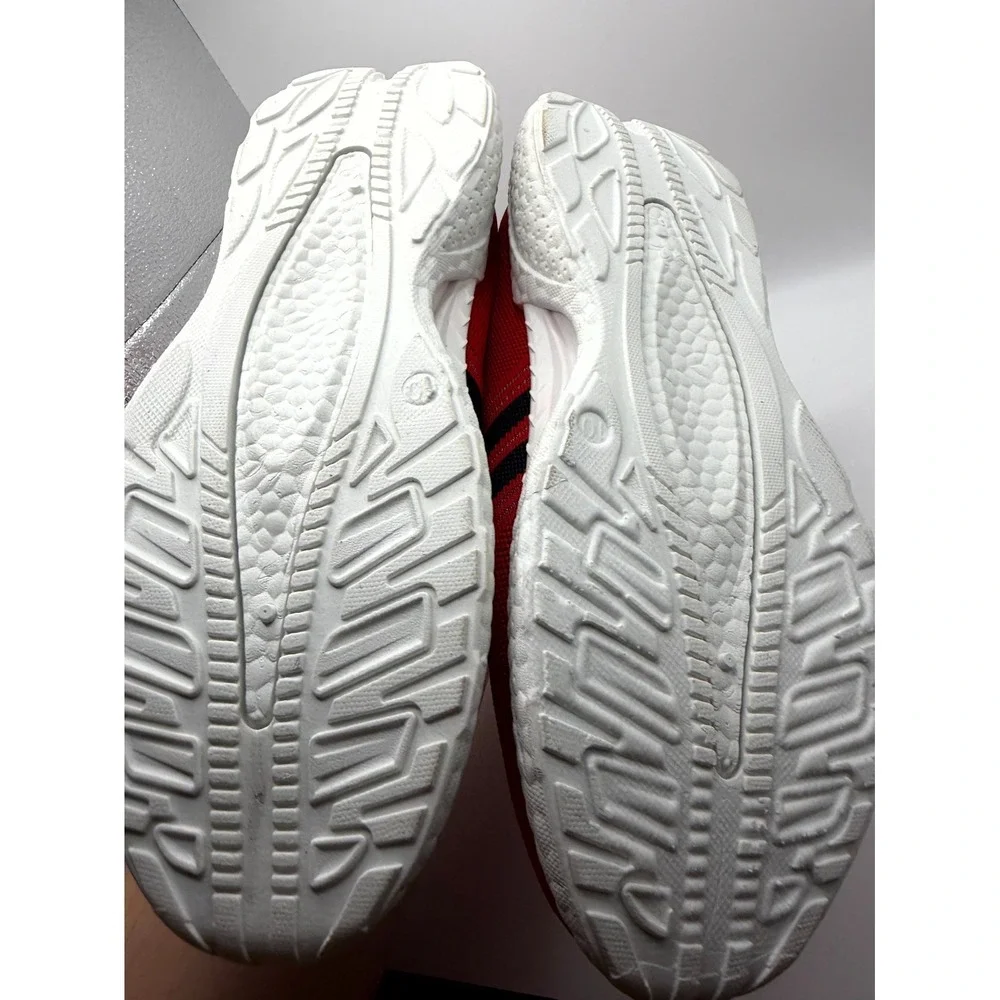 Ecko Unltd. Mens 10‎ Us Sneaker Red White Mesh Low Top Running Athletic Shoes